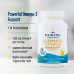 Nordic Naturals Ultimate Omega Fish Gelatin Supplement

