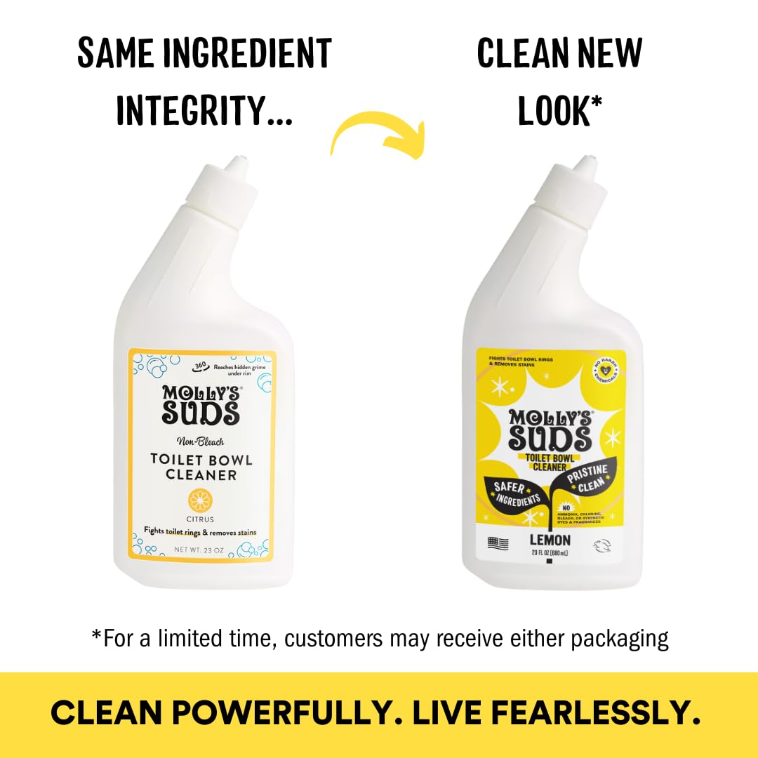 Molly's Suds Toilet Bowl Cleaner - Plant-Based Gel

