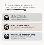 Toniiq NMN Supplement 98% Pure NMN NAD+ Support

