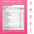 Prenatal Vitamin Gummies with DHA - Vegan Multivitamin


