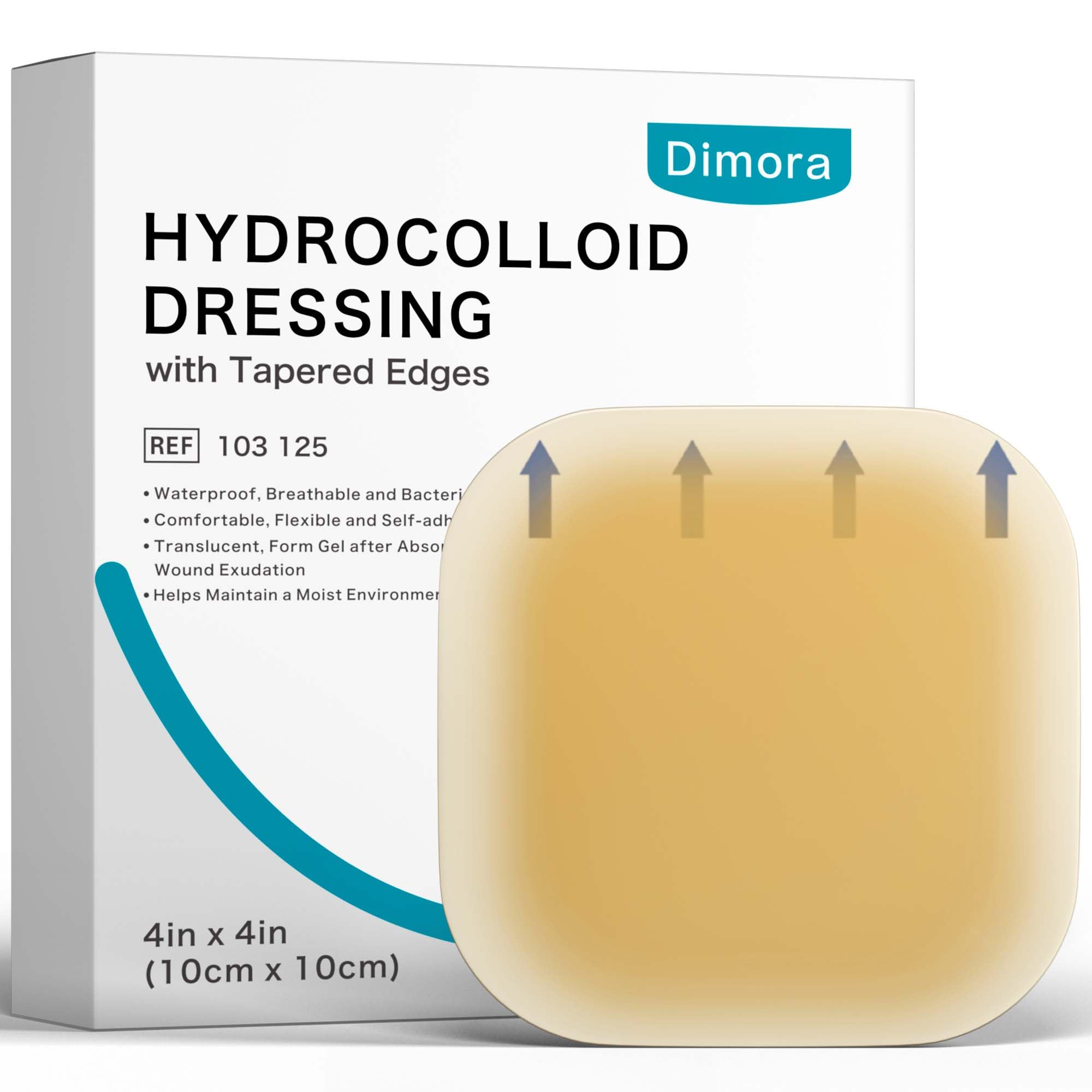 Dimora Hydrocolloid Wound Dressing - Ultra Thin Self-Adhesive Patch