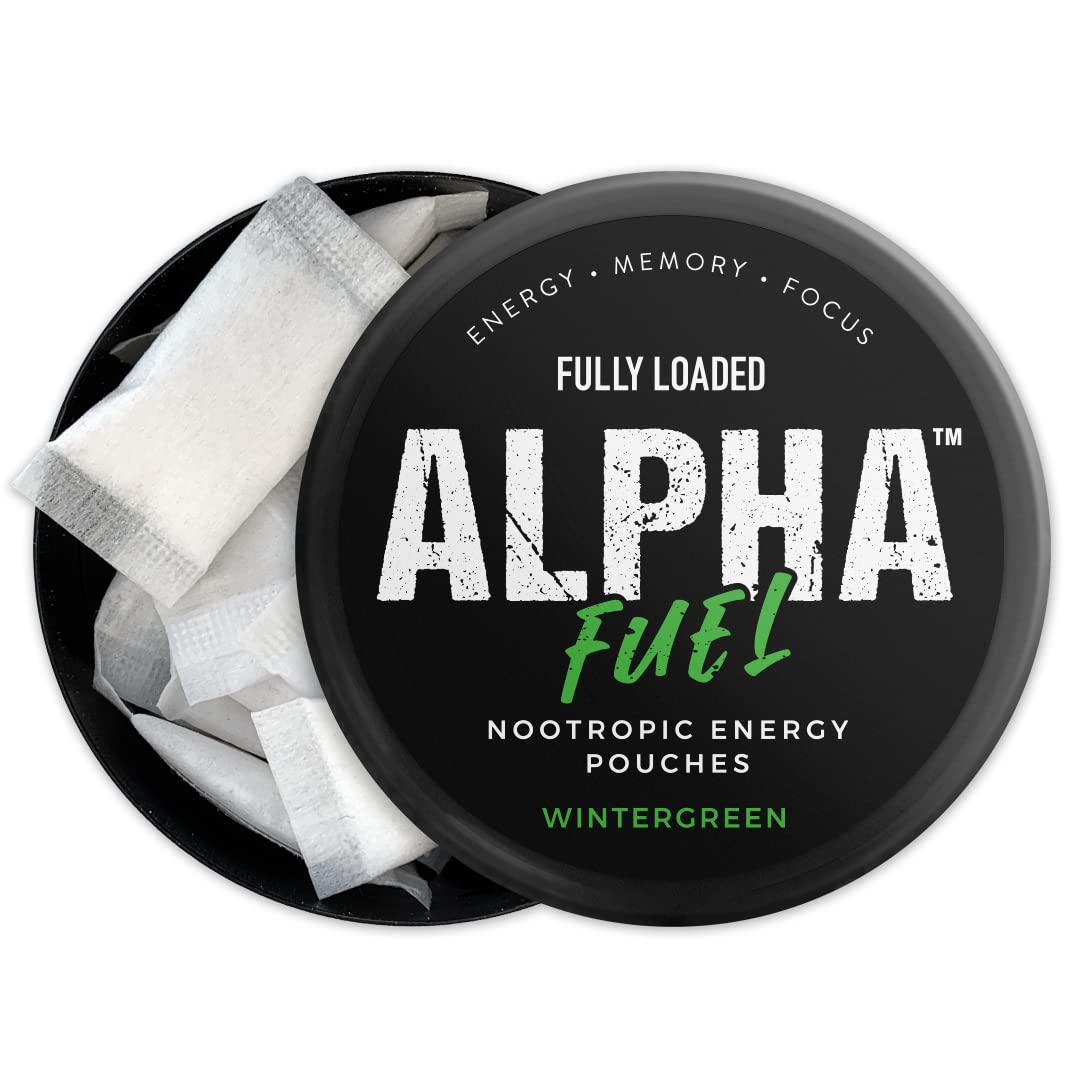 ALPHA Nootropic Energy Pouches - Sugar Free Boost

