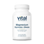 Vital Nutrients Magnesium Glycinate + Malate 120 mg - Vegan

