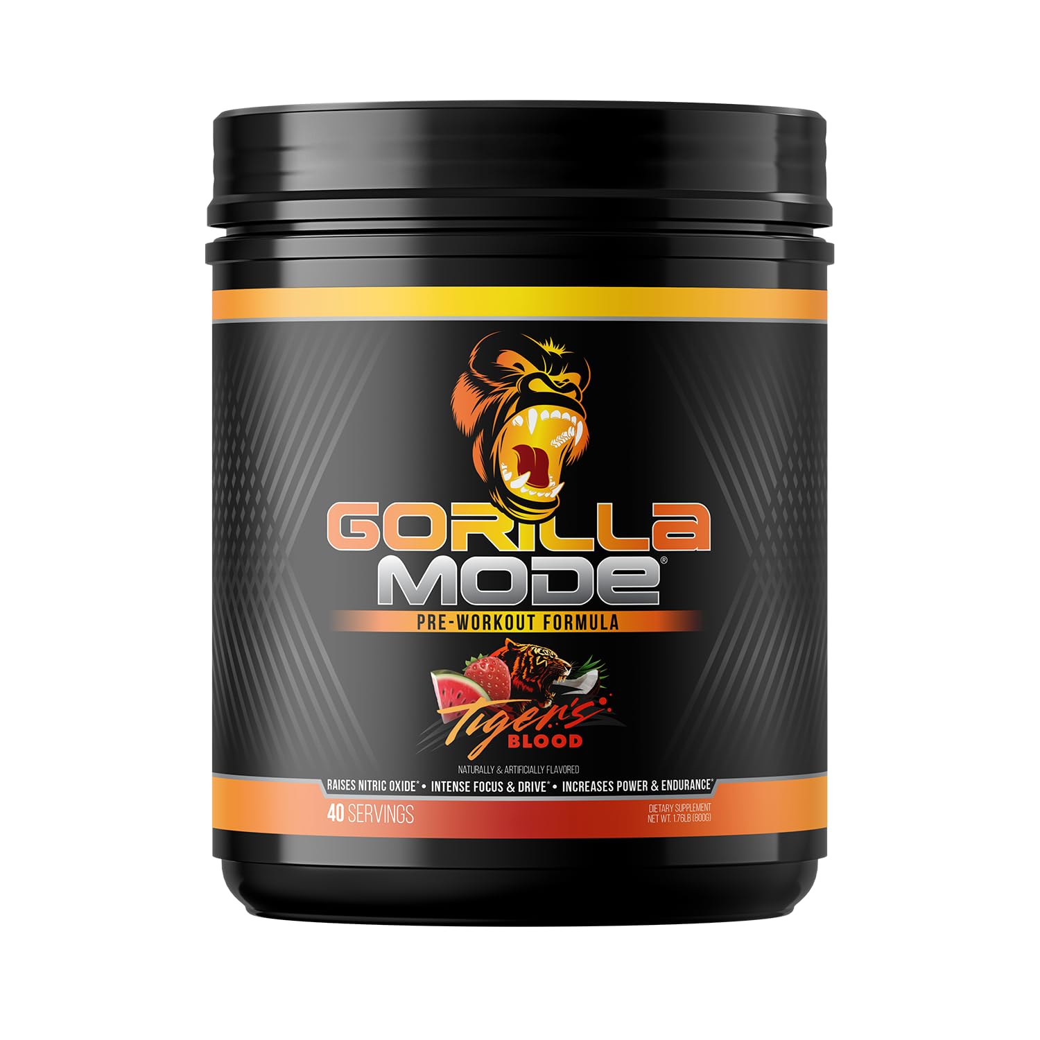 Gorilla Mode Pre Workout - High-Potency Pumps, Energy & Focus