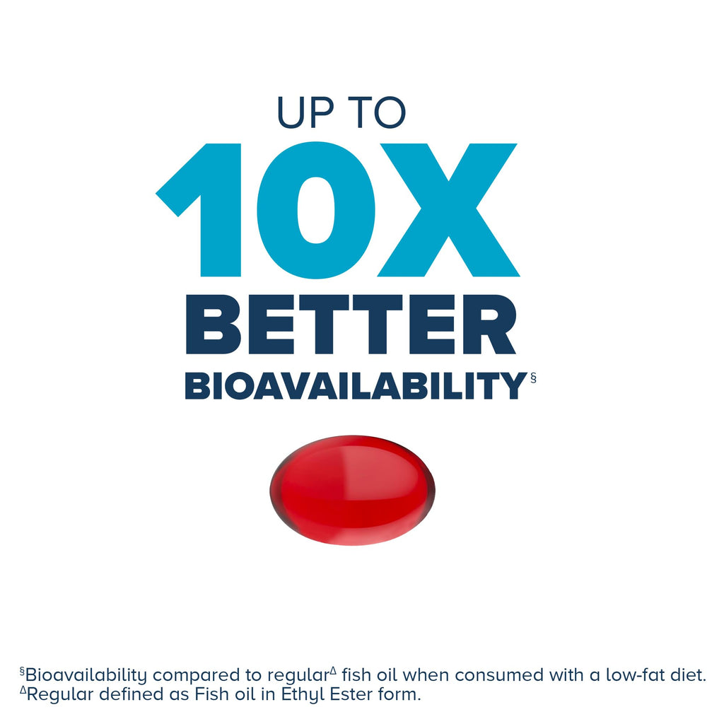 Qunol Omega-3 Krill & Fish Oil Complex | Bioavailable

