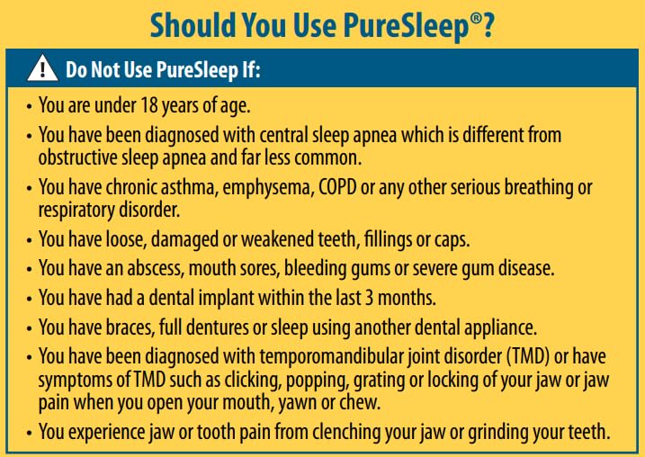 PureSleep Original Anti-Snoring Mouthpiece | FDA-Cleared

