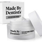 Dentist-Developed Teeth Whitening Powder Enamel-Safe Non-Abrasive