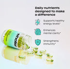 wholier Plant-Based Multivitamin for Energy


