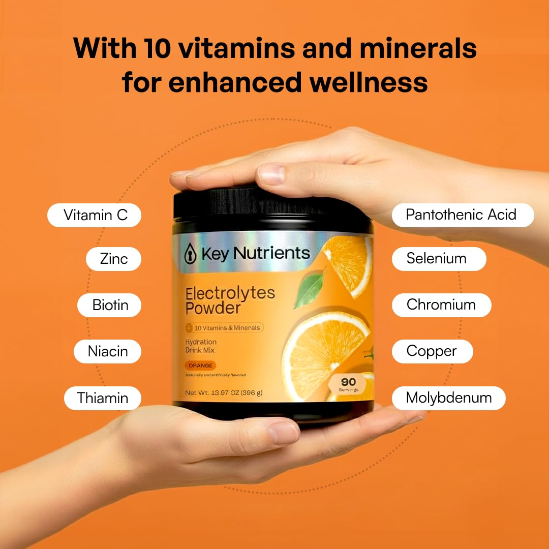 Key Nutrients Copper Multivitamin Electrolyte Powder No Sugar

