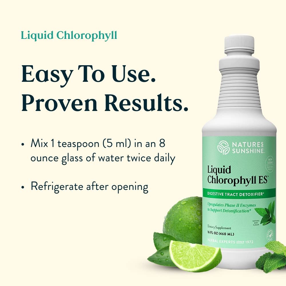 Nature's Sunshine Liquid Chlorophyll – Immunity Support

