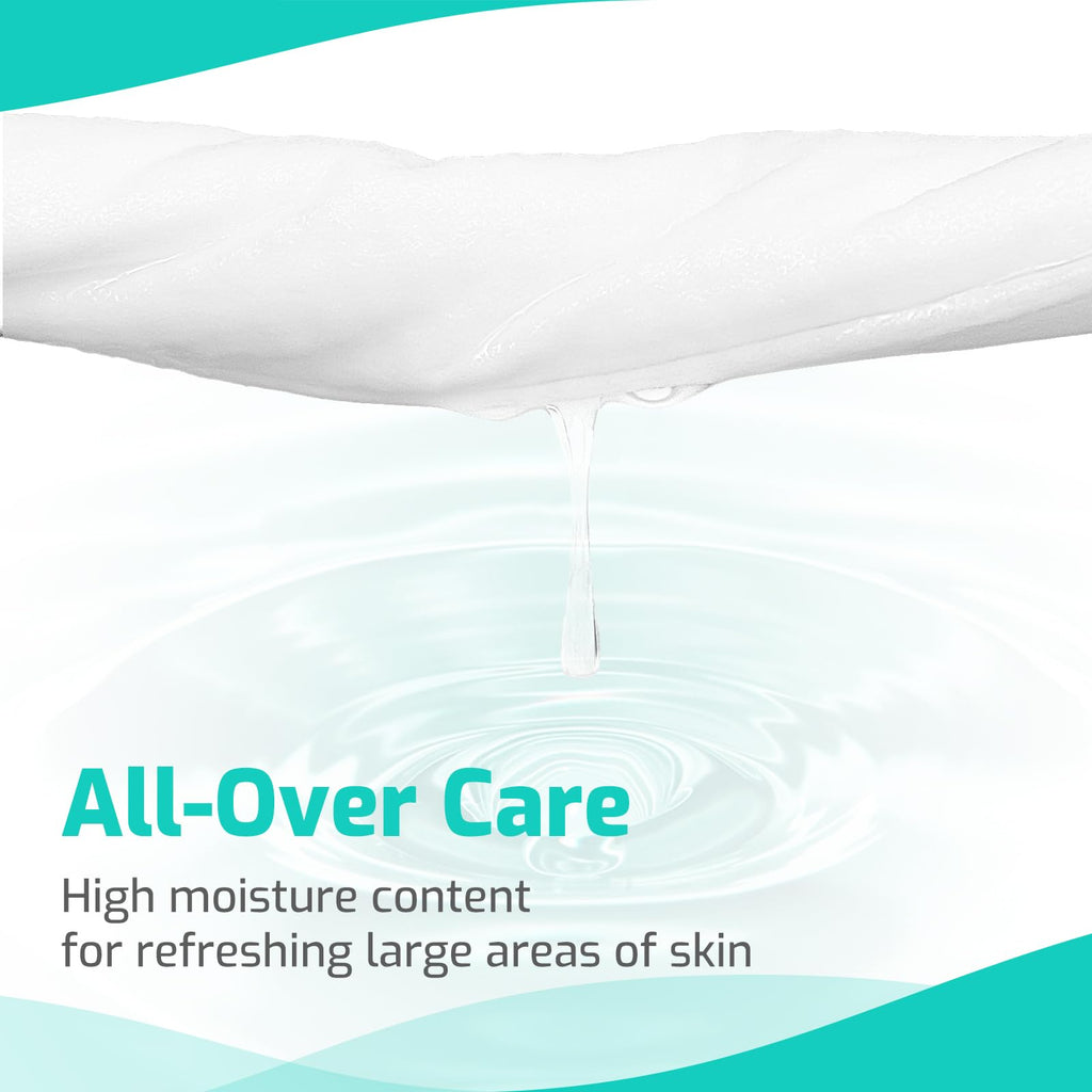 SUNKISS TrustPlus Wet Wipes for Adults No Rinse

