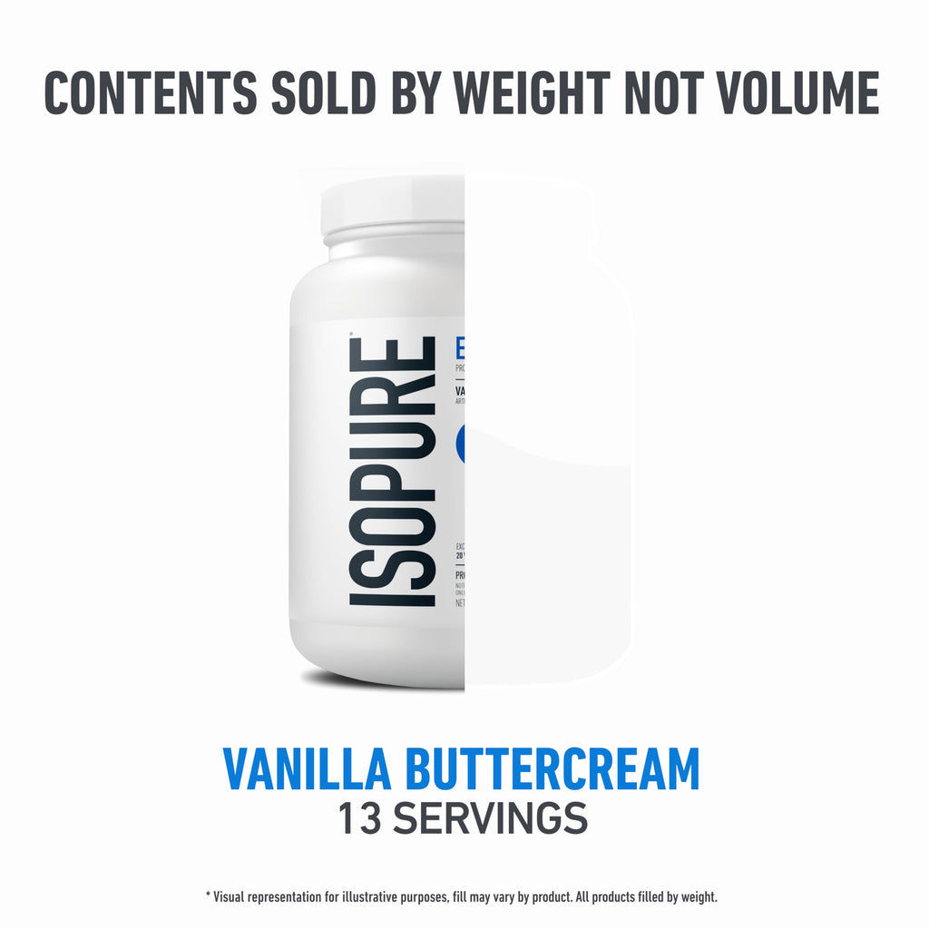 Whey Protein Powder Isopure Essentials with Vitamins

