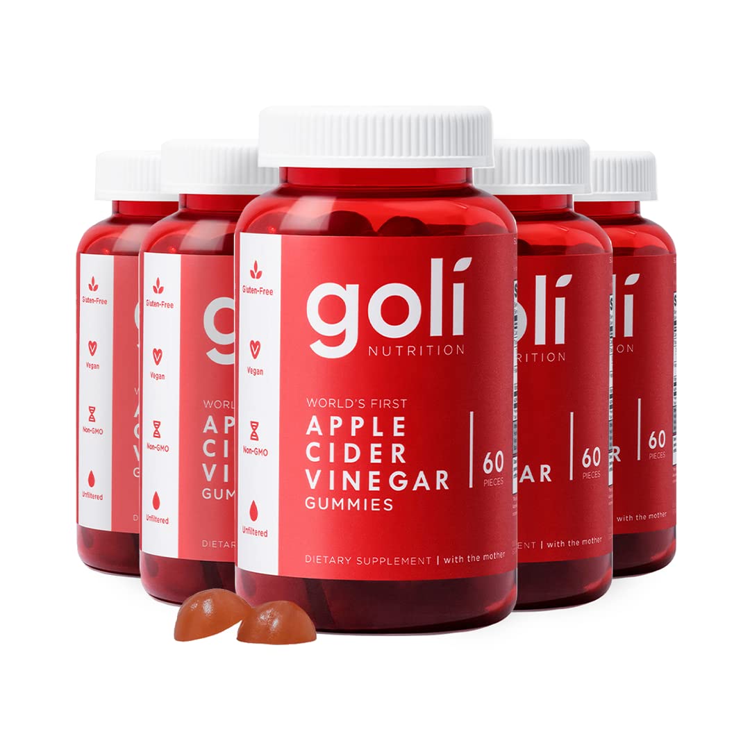 Goli Apple Cider Vinegar Gummies with B12 Beetroot