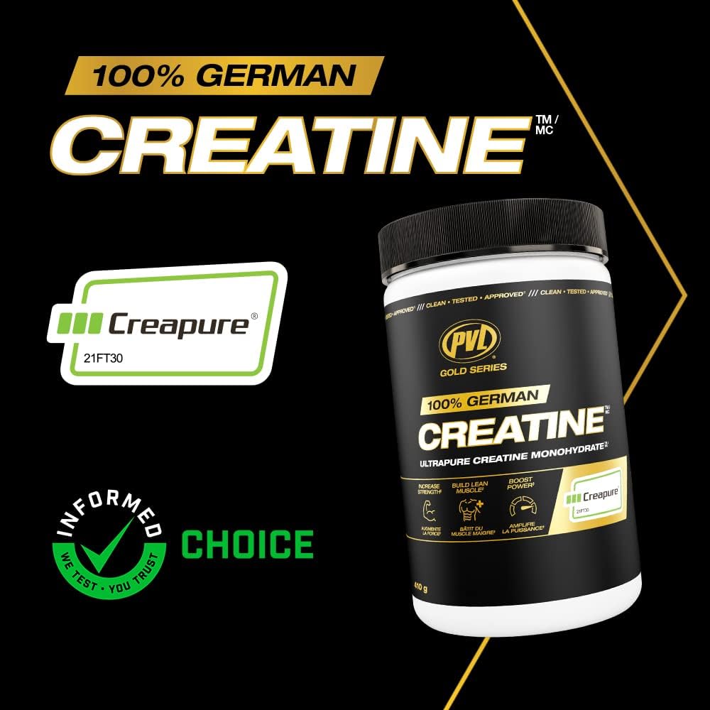 PVL Creapure Creatine Monohydrate Powder – Muscle Support

