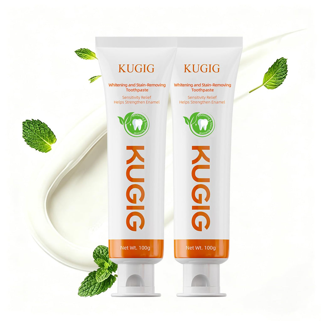 KUGIG Fluoride-Free Toothpaste for Sensitive Teeth