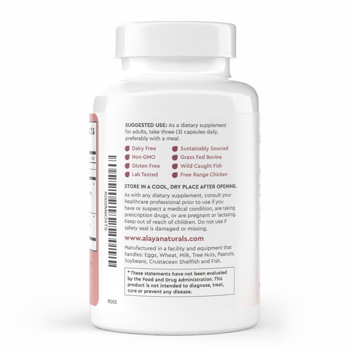 Alaya Naturals Hydrolyzed Multi-Collagen Capsules

