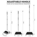 NACENA Broom and Dustpan Set 52-in Handle | Clean Home

