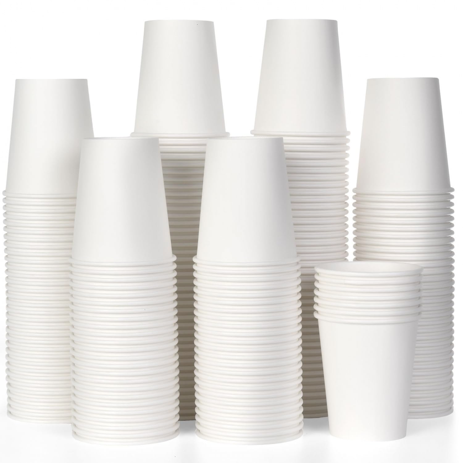 Vumdua Disposable Paper Cups for Hot and Cold Beverages