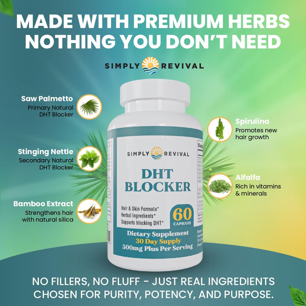 Simply Revival Hair Growth Herbal Supplement

