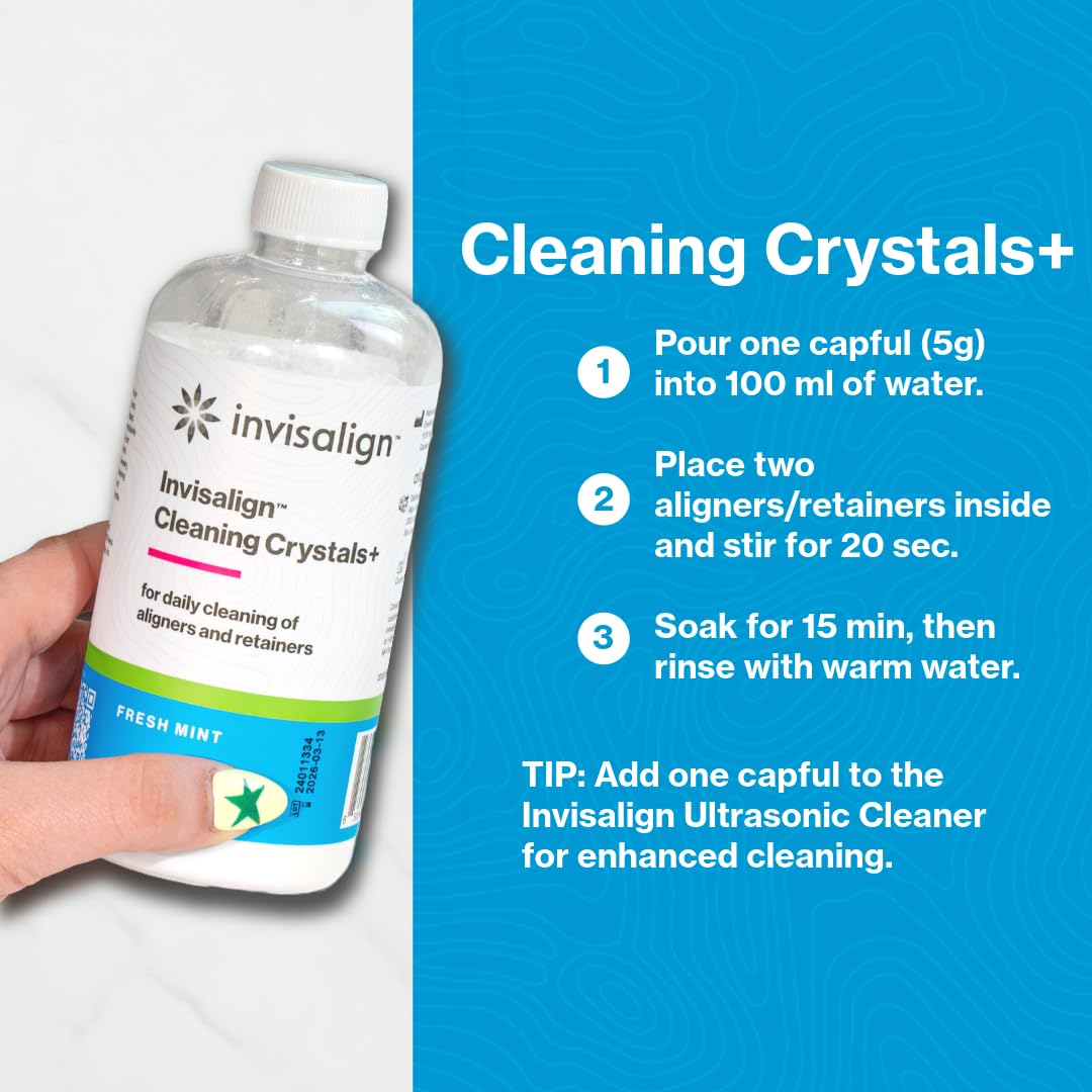 Invisalign Cleaning Crystals+ Aligner Cleaner


