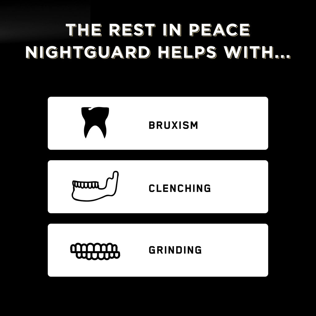 Rest in Peace Night Guard Moldable Mouth Guard for Bruxism

