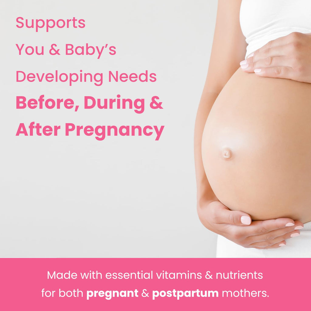 Prenatal Vitamin Gummies with DHA - Vegan Multivitamin

