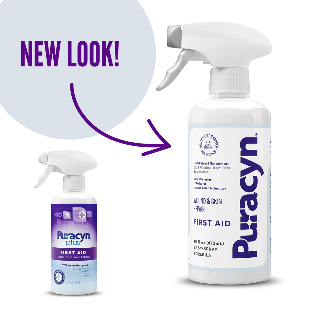 Puracyn Wound Cleanser Hypochlorous Spray for Wound Care


