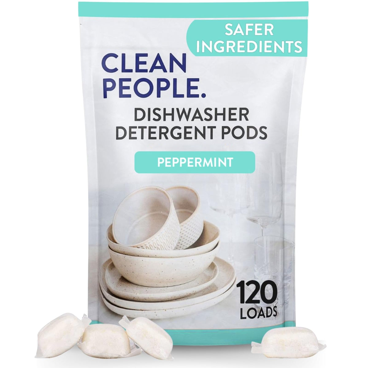 The Clean People Dishwasher Pods Enzyme-Powered