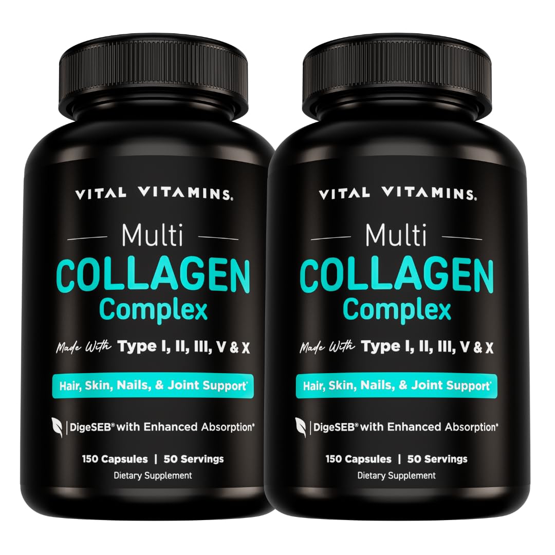 Vital Vitamins Multi Collagen Peptides Capsules