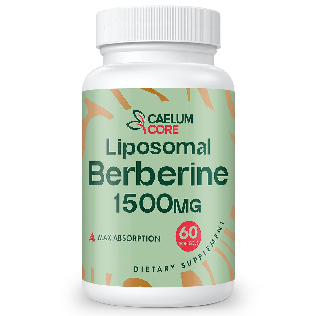 CEALMU CORE Liposomal Berberine HCL 1500mg AMPK Support

