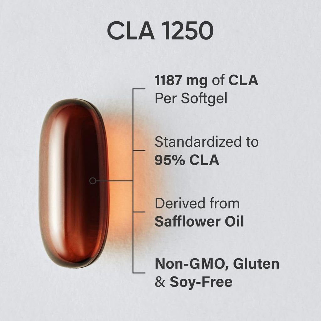 Sports Research CLA Softgels | Non-GMO Safflower Oil

