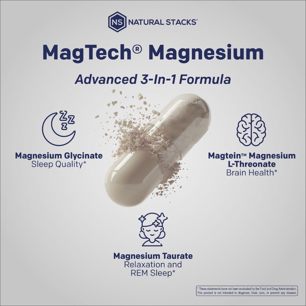 MagTech Magnesium Complex for Brain Health & Sleep

