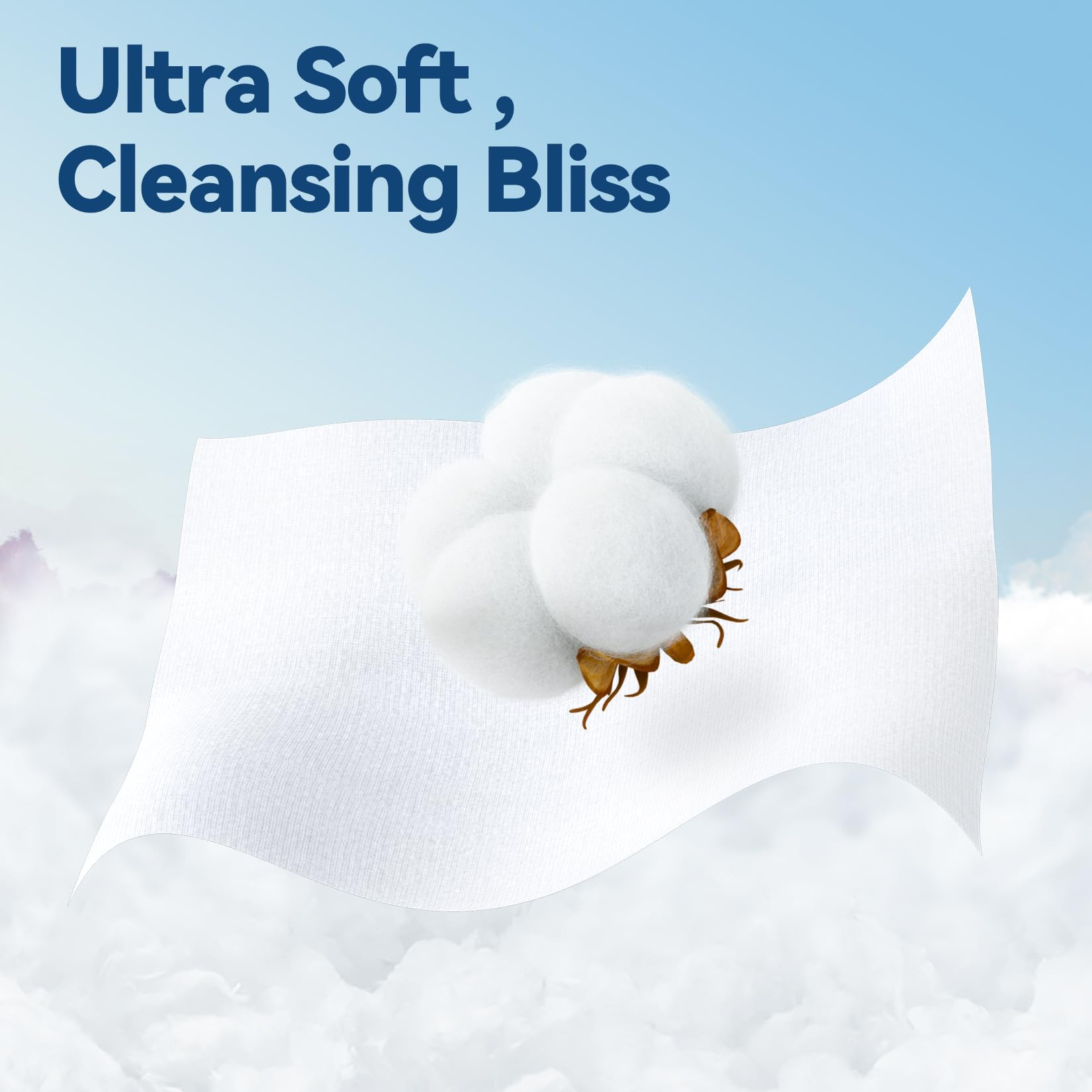 Winner Soft Face Towels - Unscented Pure Cotton Towelettes

