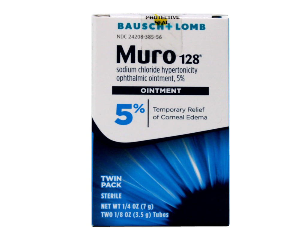 Bausch + Lomb Muro 128 Ophthalmic Ointment 5% NaCl

