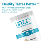 Unjury Whey Protein Isolate Powder | 21g per Serving

