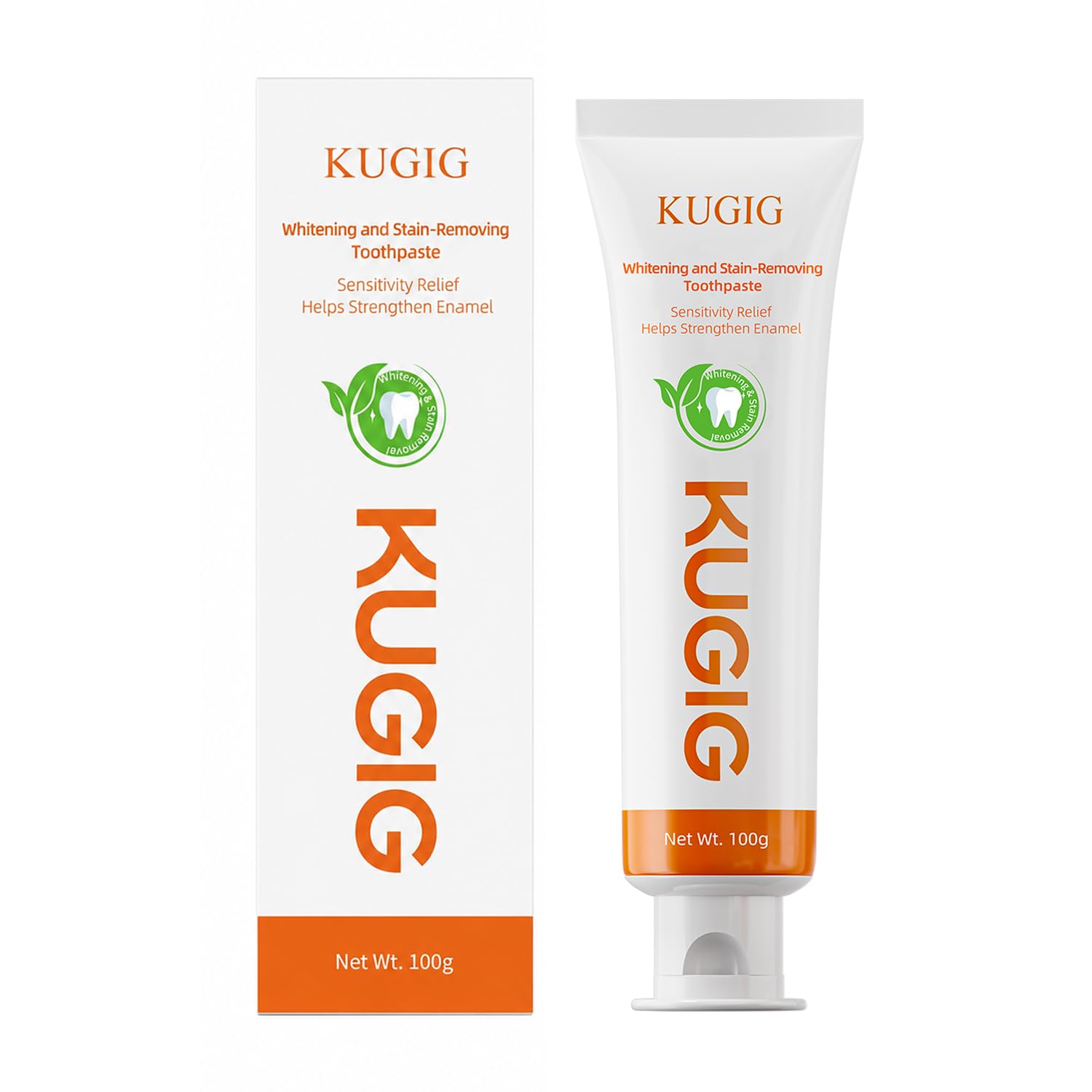 KUGIG Fluoride-Free Toothpaste for Sensitive Teeth