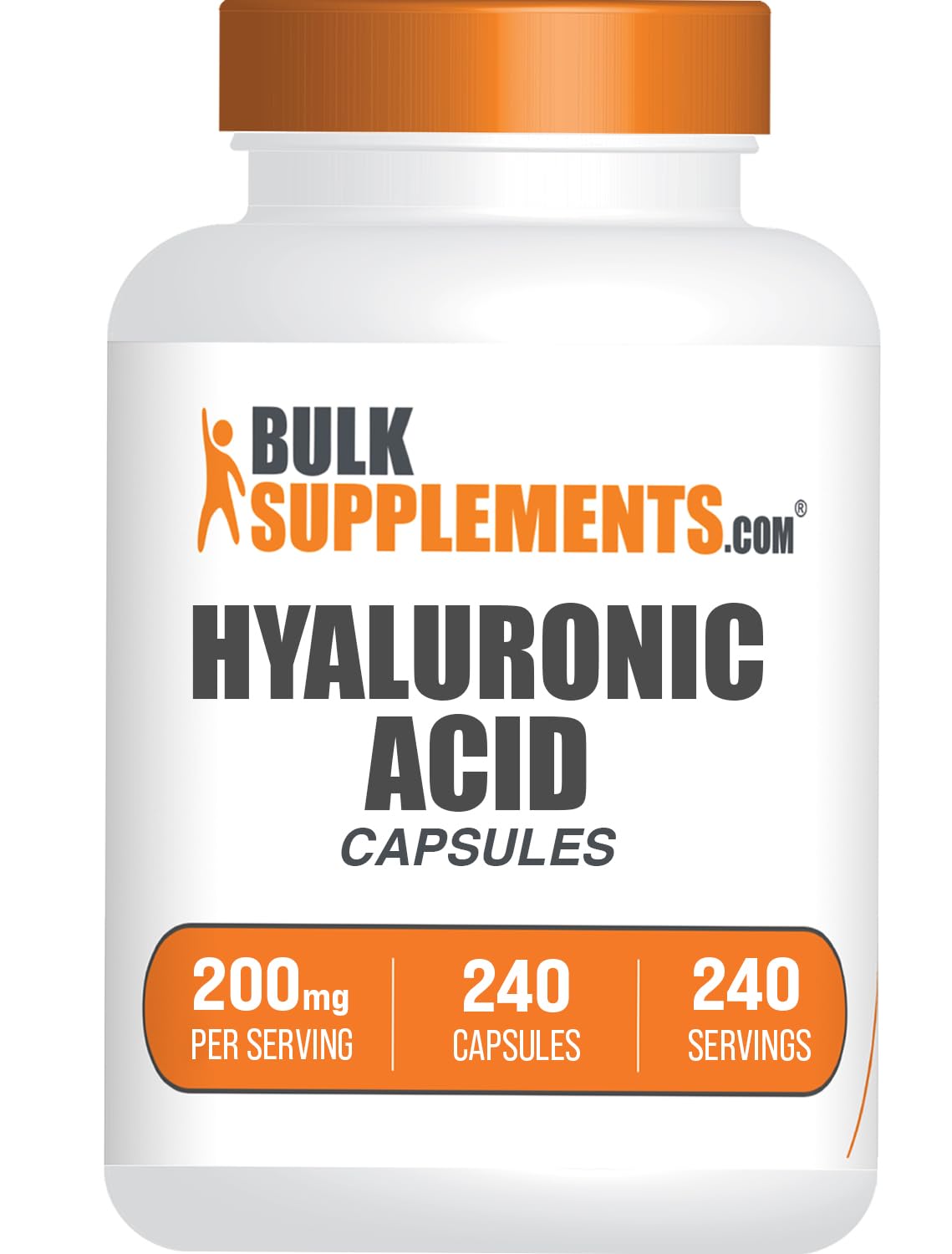 Hyaluronic Acid Capsules by BulkSupplements

