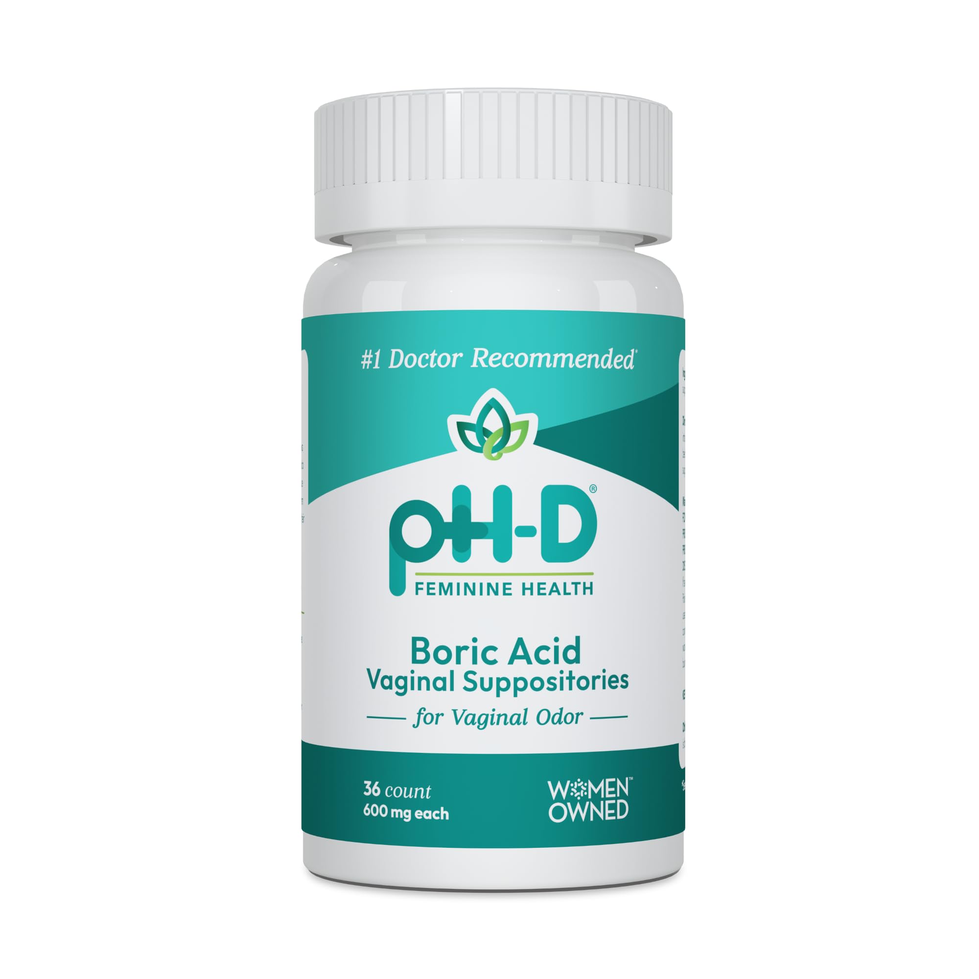 pH-D Boric Acid Suppositories for Feminine Health

