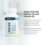 Transparent Labs Vitamin D3 K2 Supplement | Immune & Bone

