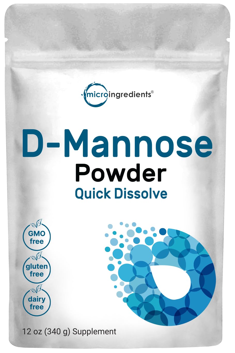 Micro Ingredients D-Mannose Powder for Urinary Tract Support

