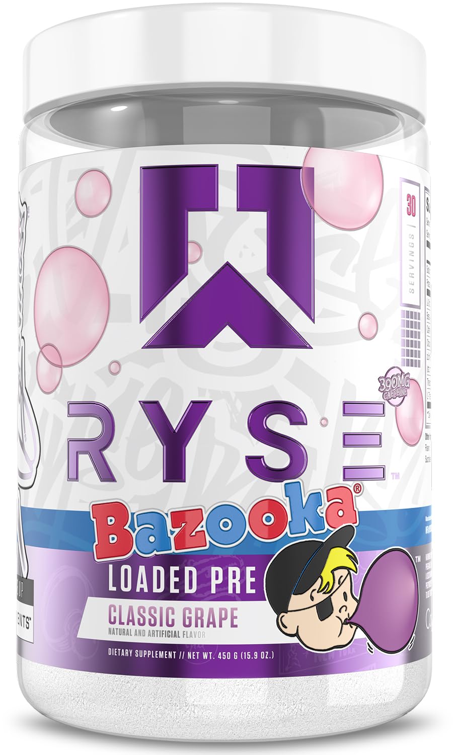 RYSE Loaded Pre Workout Powder - Caffeine, Citrulline & Beta-Alanine