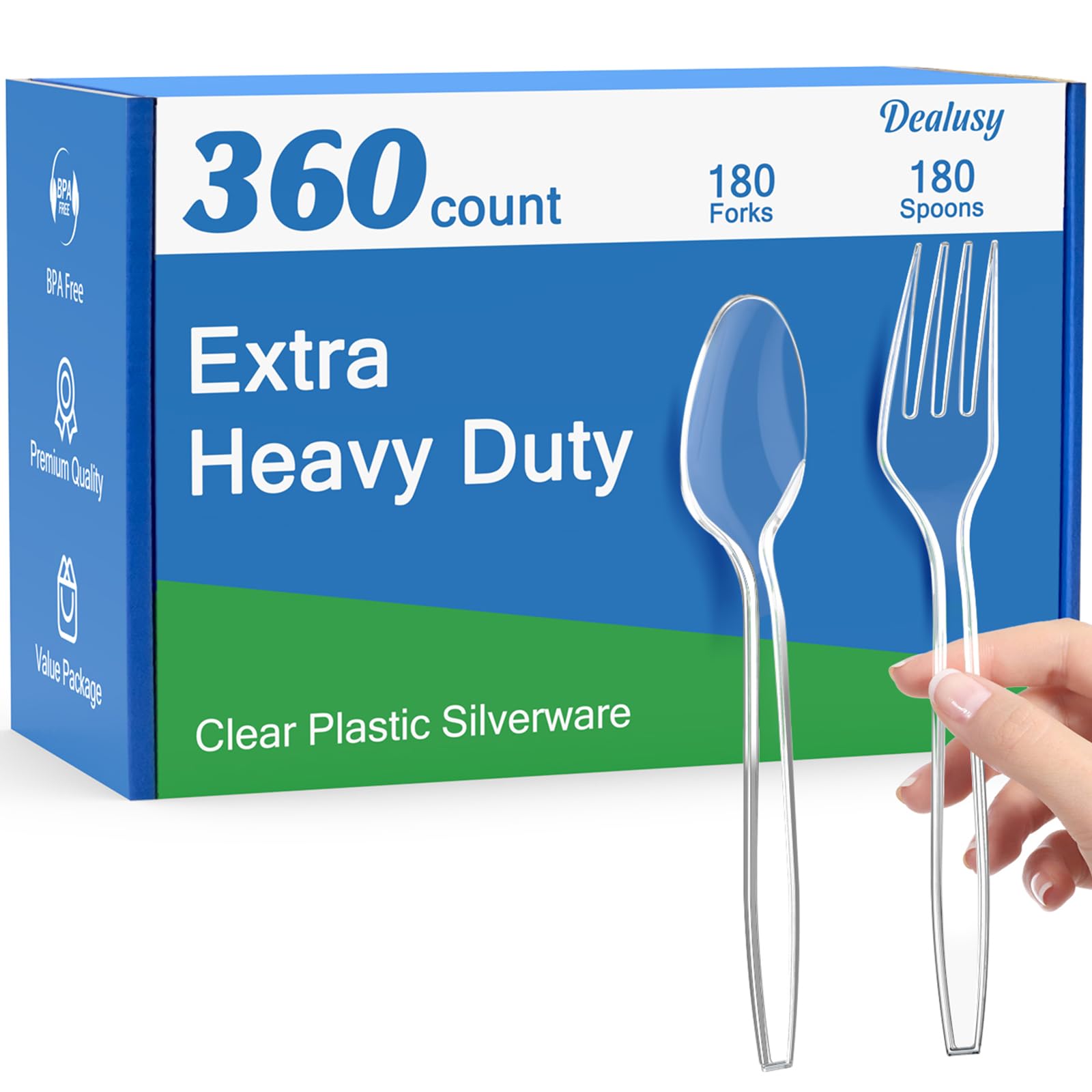 Dealusy Cutlery Set for Everyday Meals

