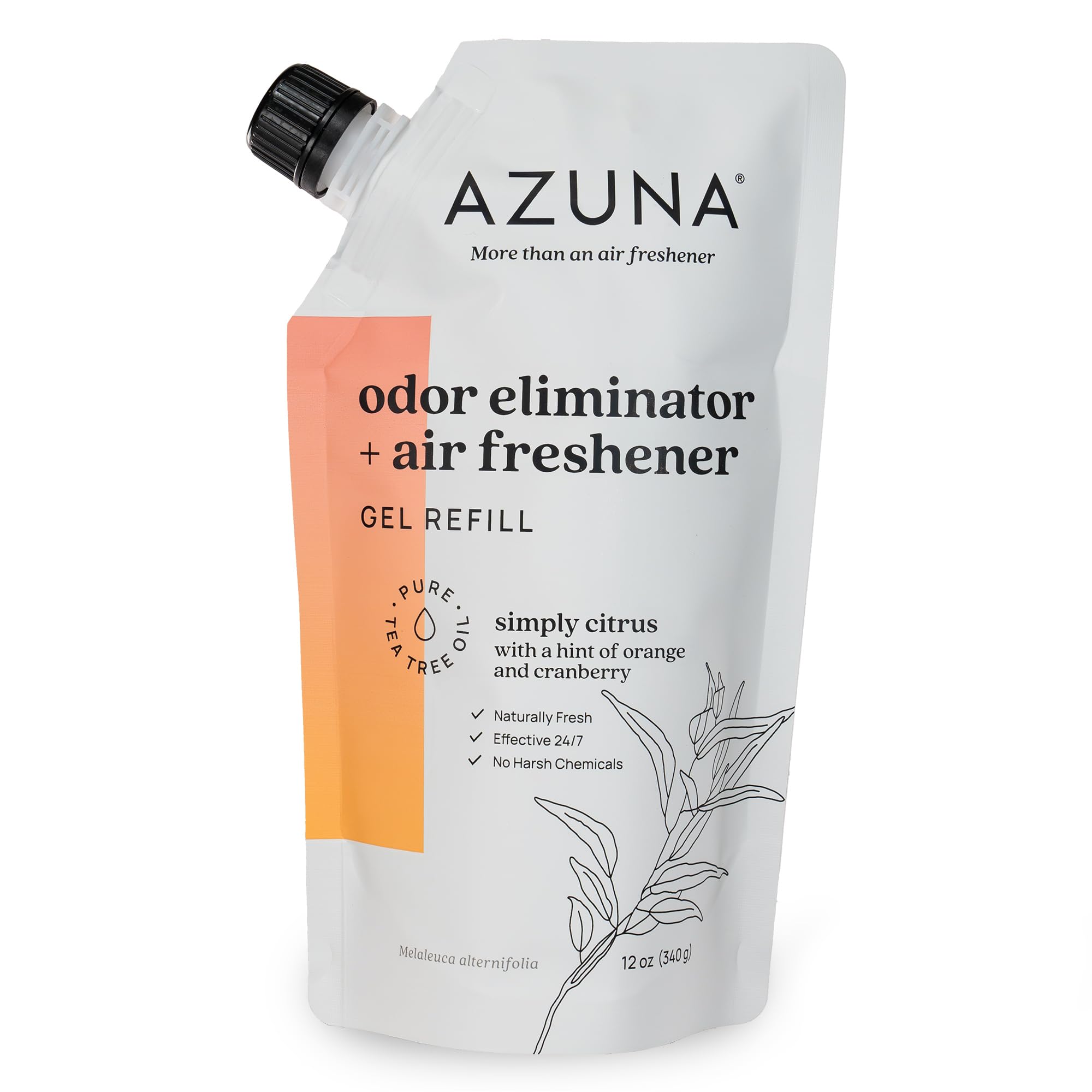 Azuna Tea Tree Oil Gel Air Freshener & Odor Eliminator

