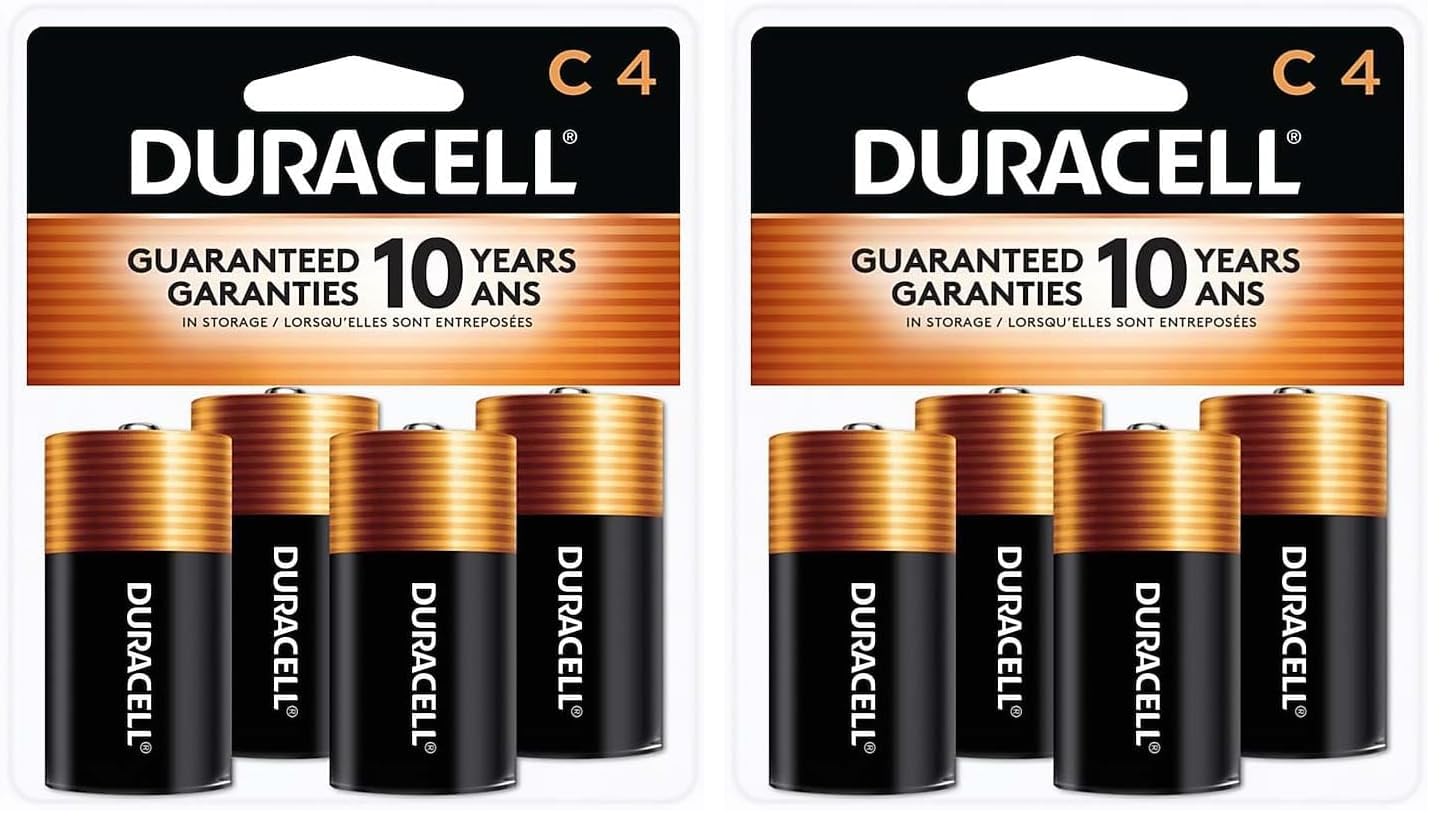Duracell Coppertop Alkaline Batteries for Household Devices
