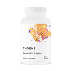 THORNE Betaine HCl & Pepsin Digestive Enzyme Supplement

