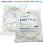 Urinary Drainage Bag with Anti-Reflux Chamber - Medical-Grade

