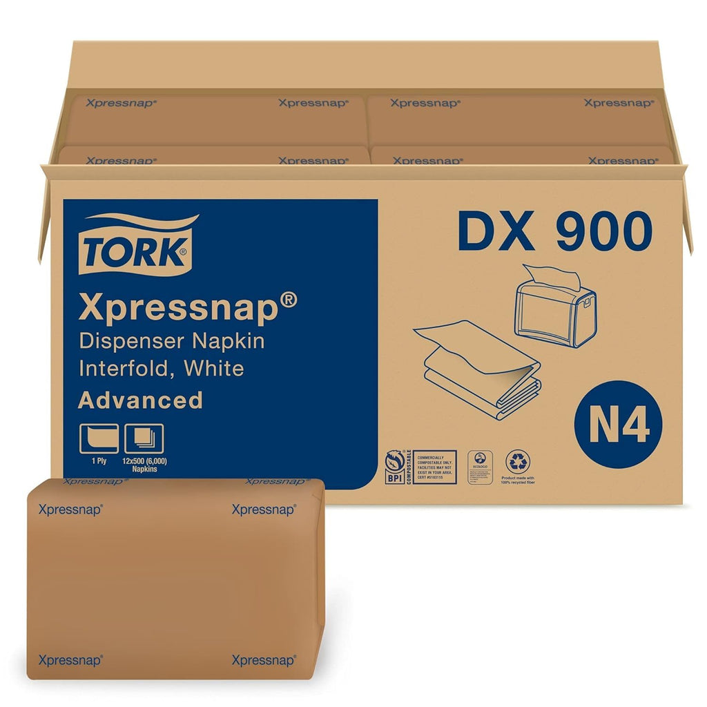 Tork Xpressnap N4 Dispenser Napkins - Hygienic Dispensing

