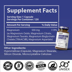 Magnesium Complex Supplement Benevolent Sleep and Muscle

