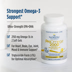 Nordic Naturals ProOmega 2000 Lemon Omega-3 Soft Gels

