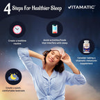 Vitamatic Melatonin Sleep Support Tablets – Vegetarian

